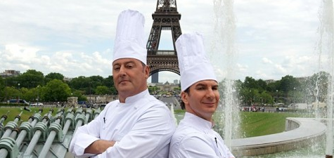 Jean Reno and Michael Youn in Le Chef